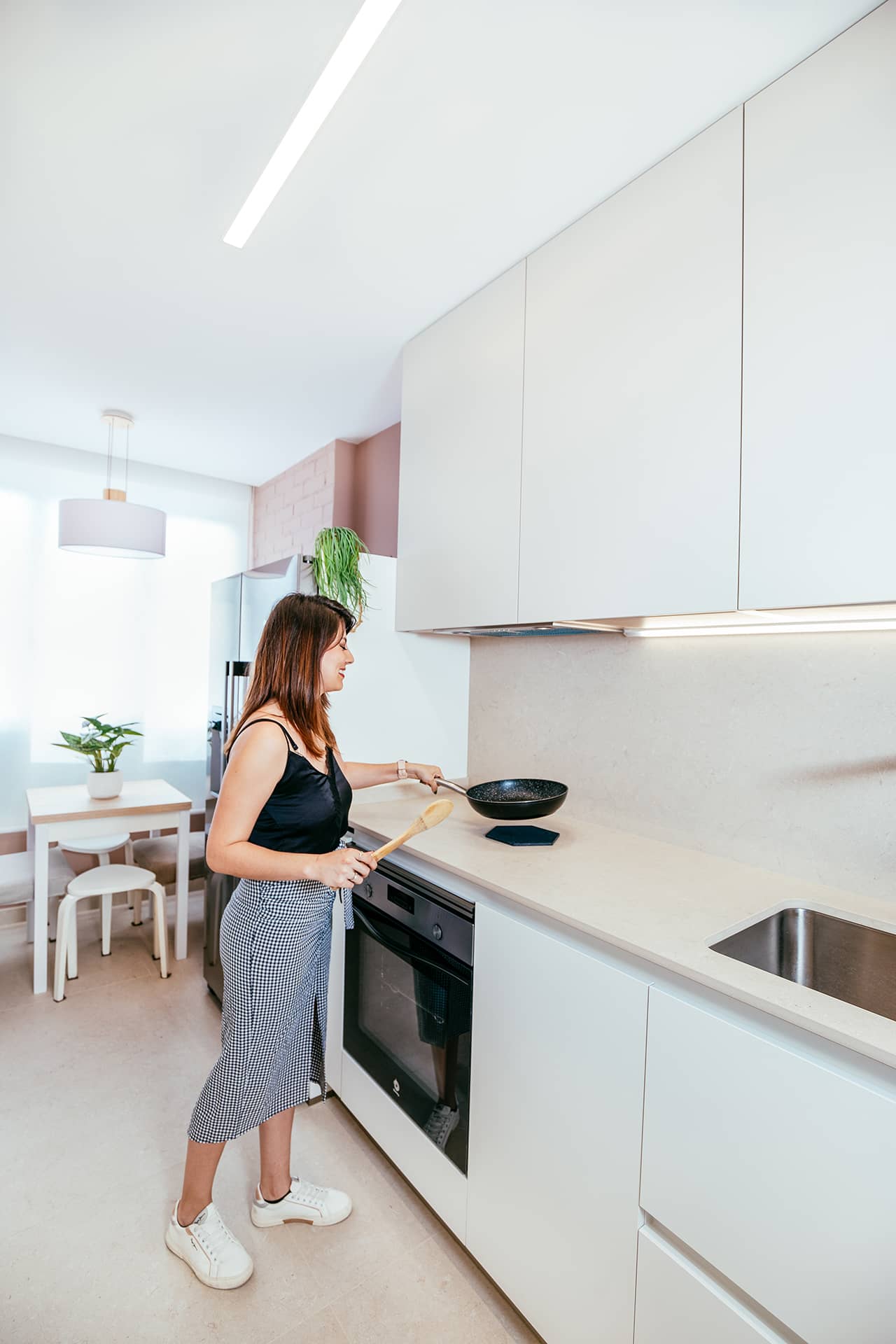 cocina pequeña funcional