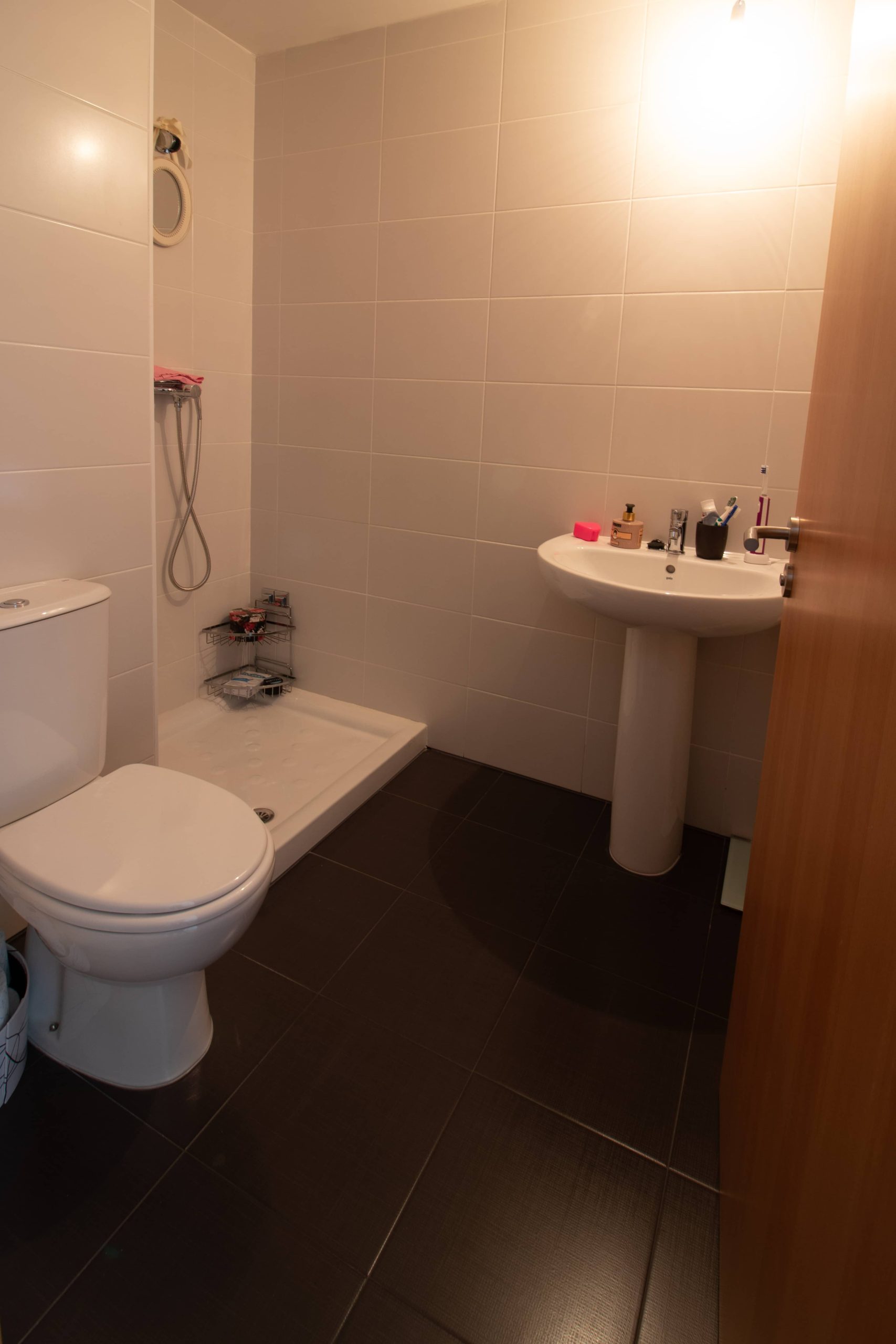 baño antes