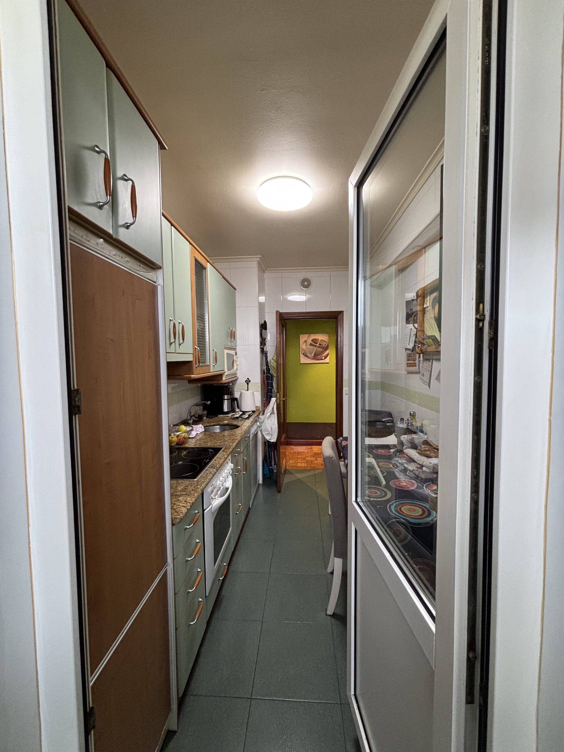 antes y despues cocina Errekatxiki